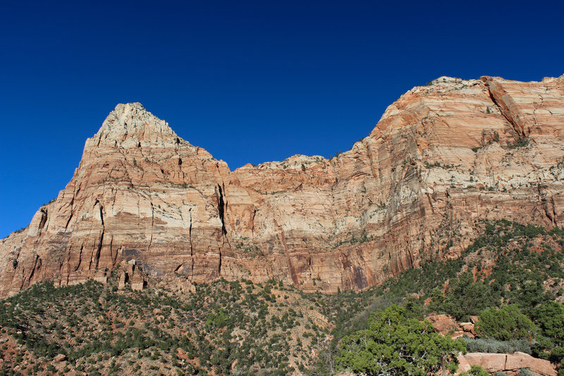 Bridge Mountain from Watchman Overlook