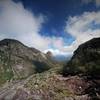 The way to Baiano and the Agulhinha Peak behind.