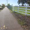 Start of the trail from fairgrounds. Just follow the "C2C" marks on the pavement.