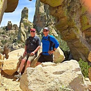 The Window at the end of the Ventana Trail.