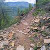 Rolling along the ridge on the Mancos Rim Trail