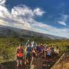 The trail to the summit of Sabara