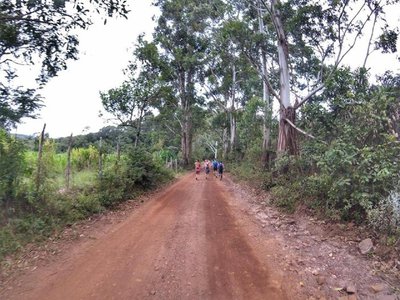 The beginning of Abcdario Yrail is the only dirt road.