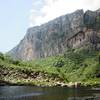 Canyon do Peixe Tolo seen from the base.