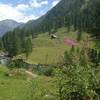 VOGNA RIVER : SMALL LAKE FORMED BY THE DAM