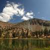 Upper Deadfall Lake with Mount Eddy above