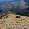 Looking down the Mount Eddy Summit Trail