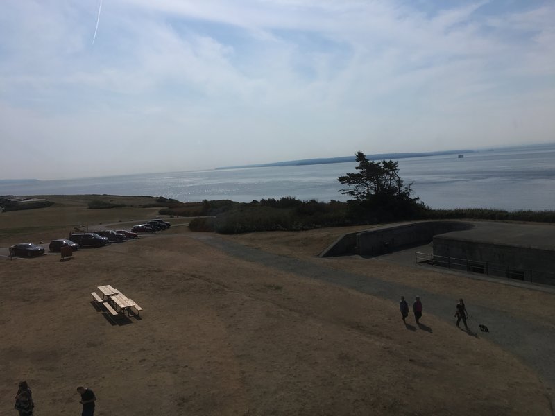 Lookout SW to Fort Casey from the Admiralty Head Lighthouse.