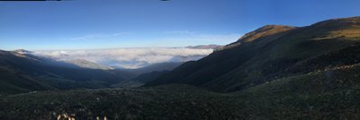 The view from the campsite.