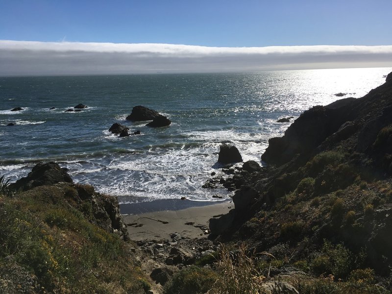 View Down Pirates Cove