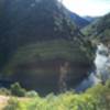 Trail along the American river.