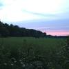 Experience Beautiful Sunsets across the fields near the TVT backpacking route