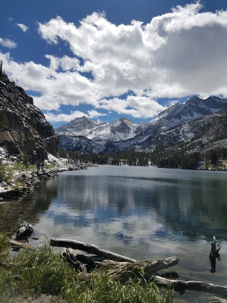 Long Lake with Mt Dade and the Hourglass coulior in the background