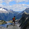 Hidden Lake and the North Cascades from Hidden Lake Lookout