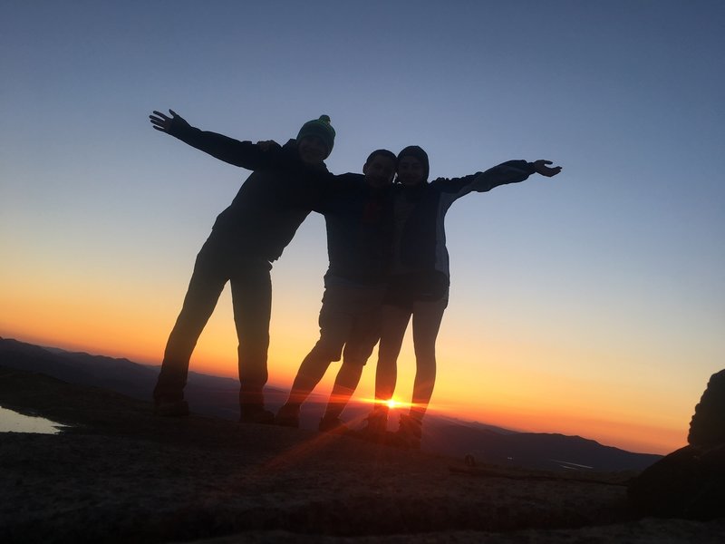 Sunset from Cascade Mountain, Adirondack Park