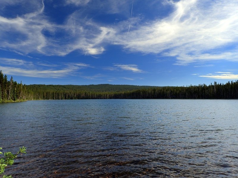 Squaw Lake from the Twin Ponds Trail