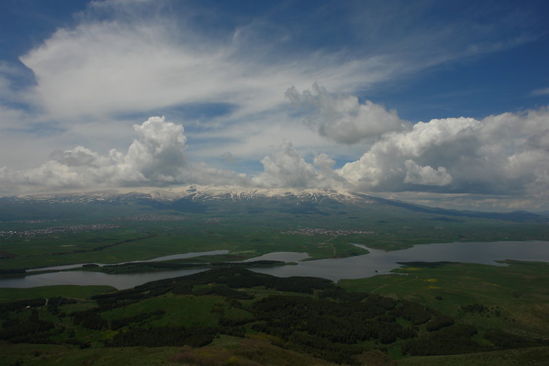 The Aparan Water Reservoir.