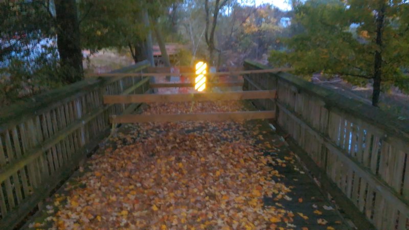 Construction on Crabtree Creek Trail