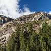 Grizzly Peak from Mist Trail