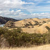 Burnt hills northwest of Ridgeline Trail