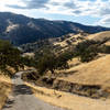 The rewarding view after the steep ascent on Squirrel Gulch Trail