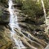 Jones Gap Falls next to the Middle Saluda River off a little side trail from Jones Gap Trail