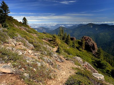Along the Kerby Peak Trail