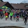 The exuberant start to the Bobcat Trail Marathon