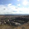 Panoramic view of the city below (looking Southwest)