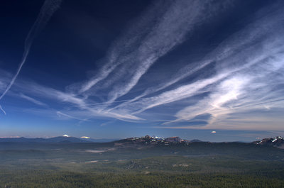 Crater Lake's West Rim from the summit of Union Peak