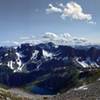 View from Sahale Glacier Camp