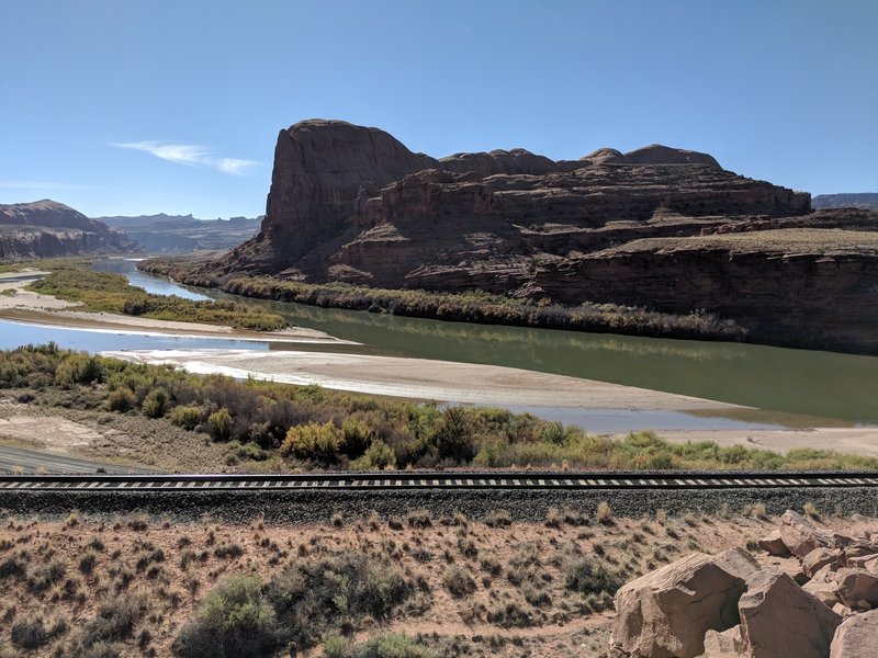 Nice views of the Colorado River as you exit the canyon