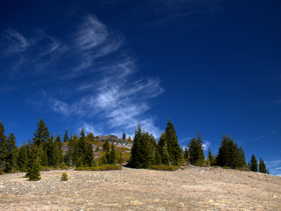 Big Sugarloaf Peak from the end of the trail at Windy Gap