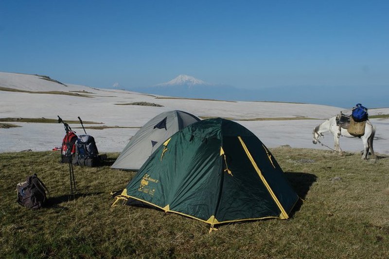 Ararat from Geghama mountains