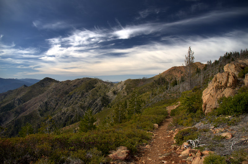 The Devils Ridge from the PCT near Kangaroo Spring