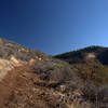 Open slopes above the lower trailhead.