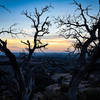 Sunset on top of NW Enchanted Rock