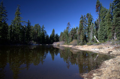 Lake 5854, the largest of the Bigelow Lakes