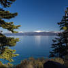 View from Rubicon Point across Lake Tahoe