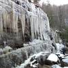 Wall between Champney Falls and Pitcher Falls, Nov 23, 2017.