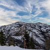 Sunset over Phipps Peak