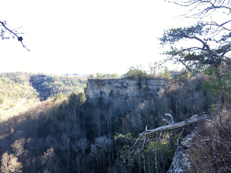 View of Battleship Rock