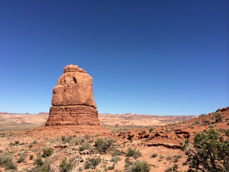 A view of Monument Valley