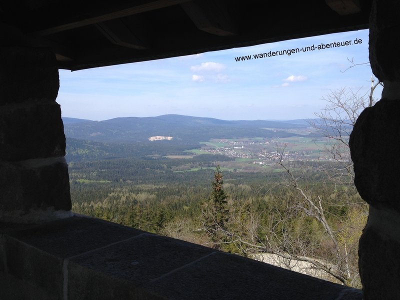 View from #Kösseine im #Fichtelgebirge