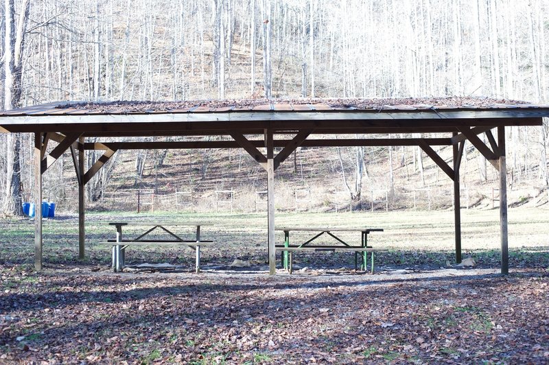 The National Park Service has a firing range along the trail.  If they are practicing, the trail may be temporarily closed until they have completed training.