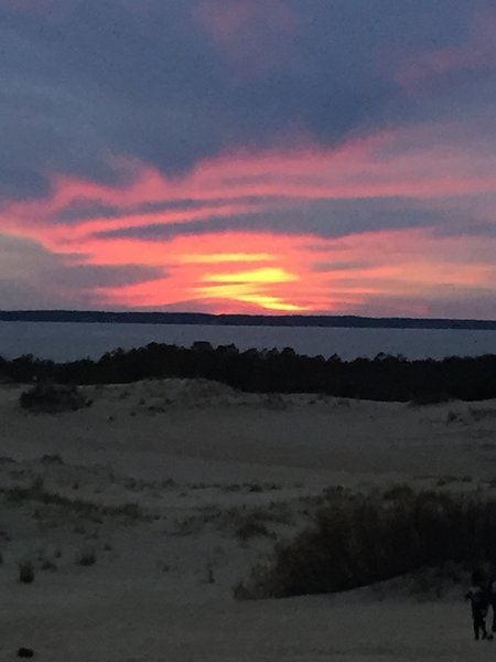 Jockey’s Ridge State Park, the end of the Mountain to Sea trail