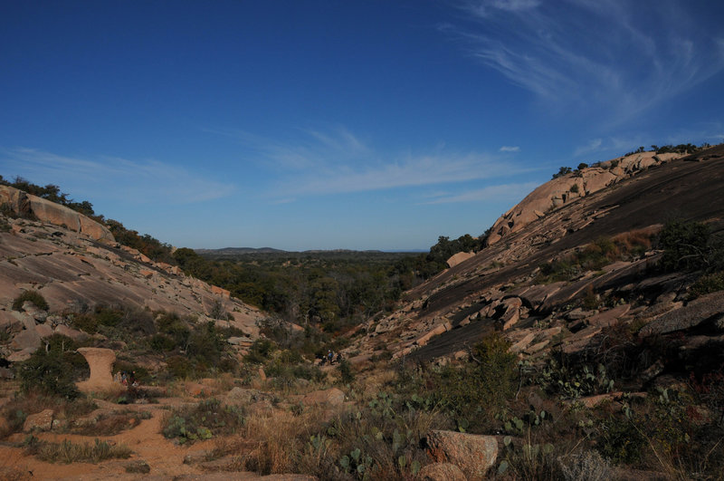 Looking down Echo Canyon