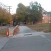 Duke East Trail looking toward N. Buchanan Ave