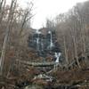 View of Amicalola Falls from West Ridge Trail