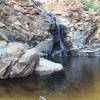 The falls and pool